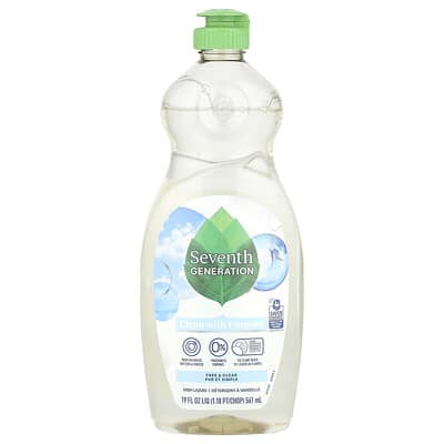 Средство для мытья посуды, Free & Clear, 19 fl oz (561 ml)