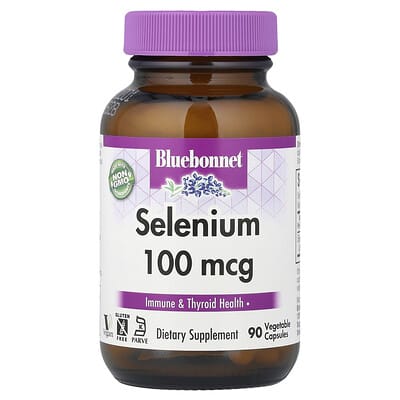 Селен, 100 mcg, 90 вегетарианских капсул