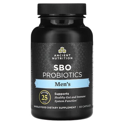 Мужской пробиотик SBO, 60 капсул