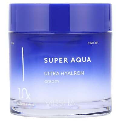 Missha Super Aqua ультра увлажняющий крем, 2.36 fl oz (70 ml)