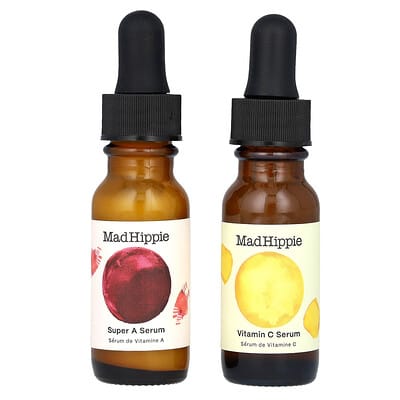 Набор Mad Hippie Vitamin C & Super A Serum, 2 флакона по 15 ml