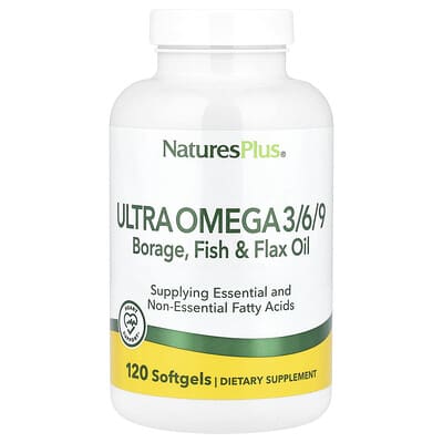 Ultra Omega 3/6/9, 120 мягких капсул