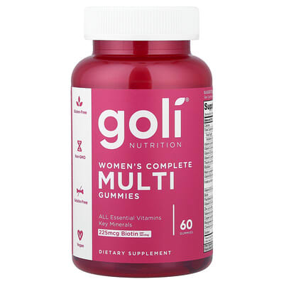 Goli Nutrition Женские мультивитаминные мармеладные конфеты, 60 шт