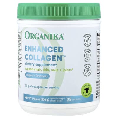 Enhanced Collagen™, гидролизованный коллаген, без вкуса, 17.64 oz (500 g)