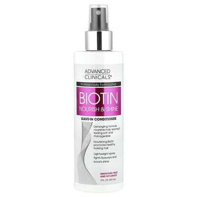 Биотин, несмываемый кондиционер, 8 fl oz (237 ml)