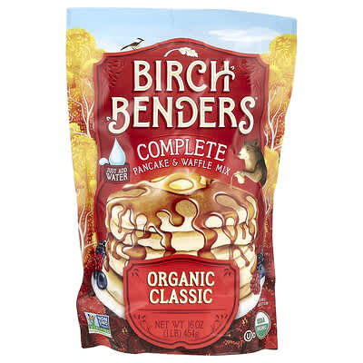 Готовая смесь для блинов и вафель, органическая классическая, 16 oz (454 g)
