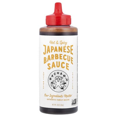 Соус Bachan's Japanese Barbecue Sauce Sweet & Spicy 16 oz (454 g)