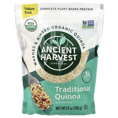 Органическая киноа Ancient Harvest Traditional Quinoa, 27 oz (765 g)