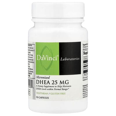 DaVinci Laboratories микронизированный DHEA, 25 mg, 90 капсул