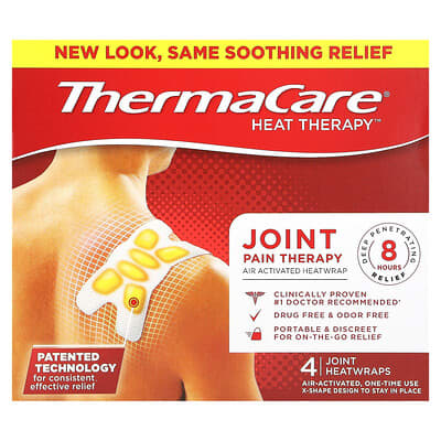 Heat Therapy™, Joint Pain Therapy, 4 Joint Heatwraps