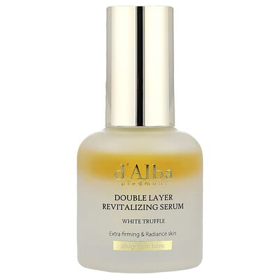 White Truffle Double Layer Revitalizing Serum, 1.01 fl oz (30 ml)