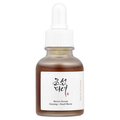 Сыворотка Revive, Ginseng + Snail Mucin, 1.01 fl oz (30 ml)