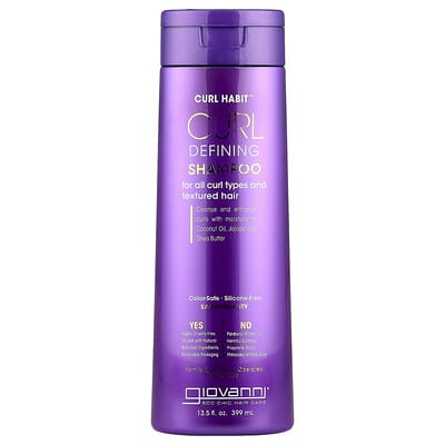 Curl Habit™, Curl Defining Shampoo, For All Curl Types and Textured Hair , 13.5 fl oz (399 ml)