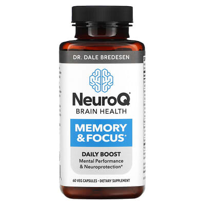 БАД для здоровья мозга LifeSeasons NeuroQ, 60 вегетарианских капсул