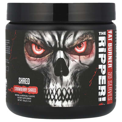 JNX Sports The Ripper! Жиросжигатель, Strawberry Shred, 5.3 oz (150 g)