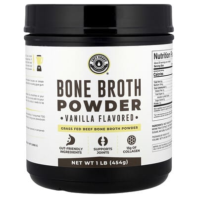 Порошок костного бульона Vanilla, 1 lb (454 g)