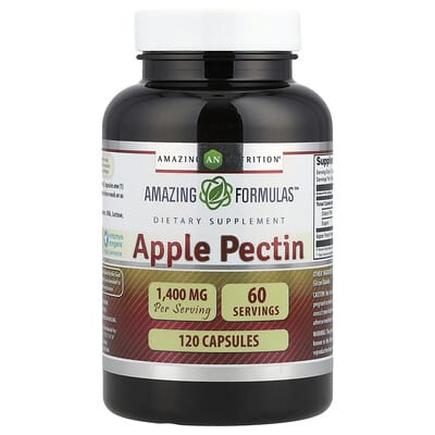 Пектин Apple, 120 капсул (700 mg на капсулу)