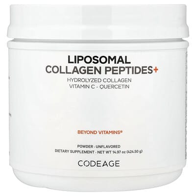 Коллагеновые пептиды Liposomal Collagen Peptides+ Порошок без вкуса 14.97 oz (424.5 g)
