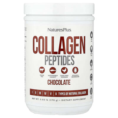 NaturesPlus пептиды коллагена, шоколад, 0.83 lb (378 g)