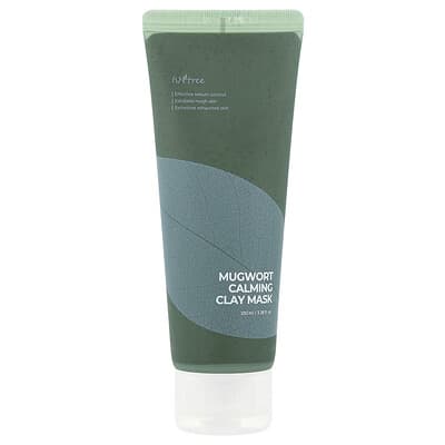 Mugwort Calming Clay Beauty Mask, 3.38 fl oz (100 ml)