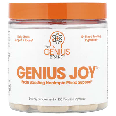 Genius Joy®, 100 растительных капсул