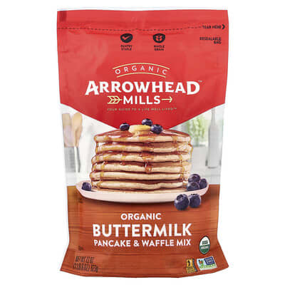 Organic Buttermilk Pancake & Waffle Mix, 1 lb 6 oz (623 g)