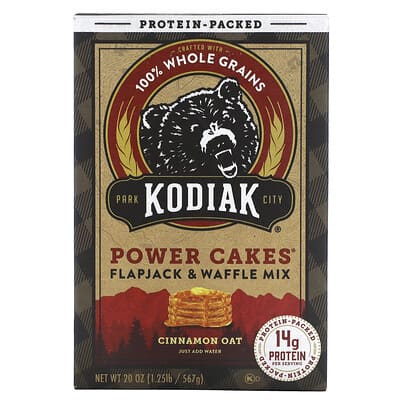 Power Cakes®, Flapjack & Waffle Mix, Cinnamon Oat, 20 oz (567 g)