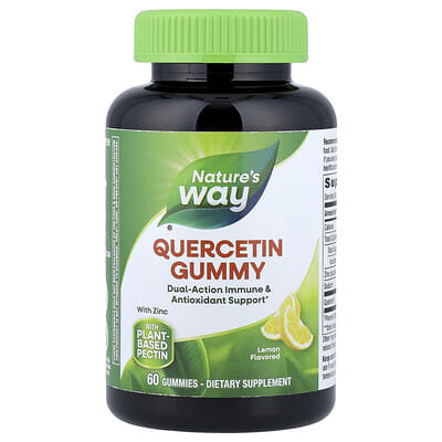 Желейные конфеты Quercetin с цинком, лимон, 60 шт