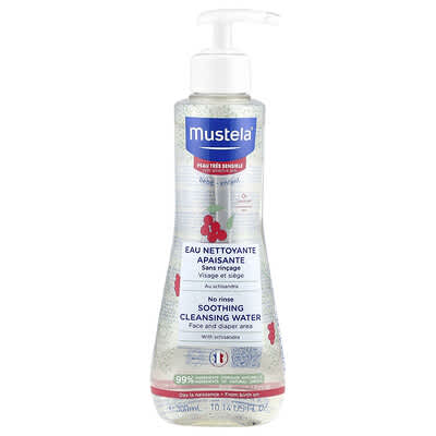 No Rinse Soothing Cleansing Water with Schisandra, Very Sensitive Skin, Fragrance Free, 10.14 fl oz (300 ml)