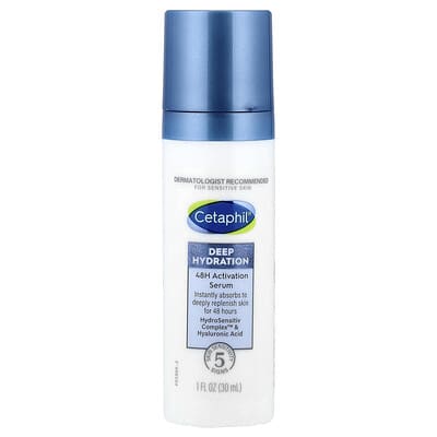 Сыворотка для глубокого увлажнения, 48H Activation, для чувствительной кожи, 1 fl oz (30 ml)