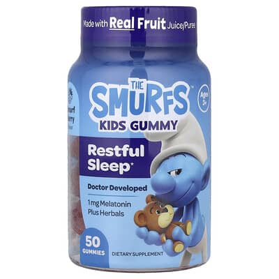 Детские мармеладки для спокойного сна, 3+, Smurf Berry, 50 шт