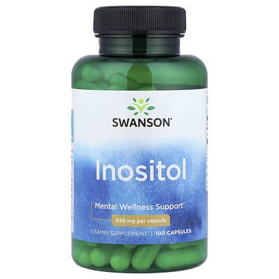 Инозитол, 650 mg, 100 капсул