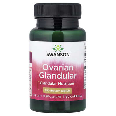 Ovarian Glandular, 250 mg, 60 капсул