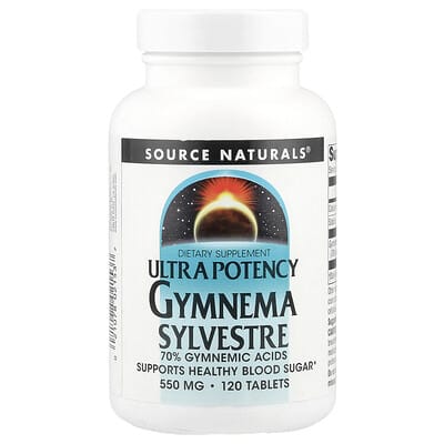 Source Naturals Gymnema Sylvestre Ultra Potency, 120 таблеток