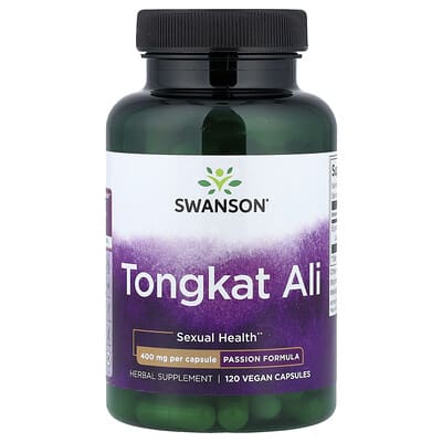 Тонгкат Али, 400 mg, 120 веганских капсул