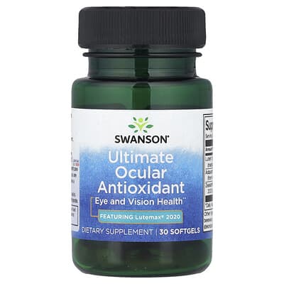 Ultimate Ocular Antioxidant, 30 мягких капсул