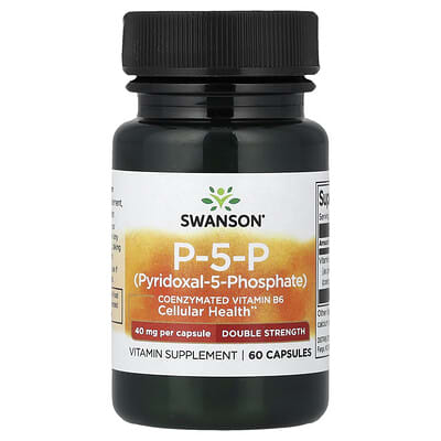 P-5-P, 40 mg, 60 капсул