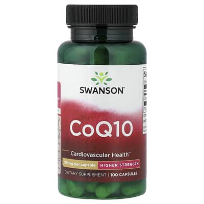 CoQ10, 120 mg, 100 капсул