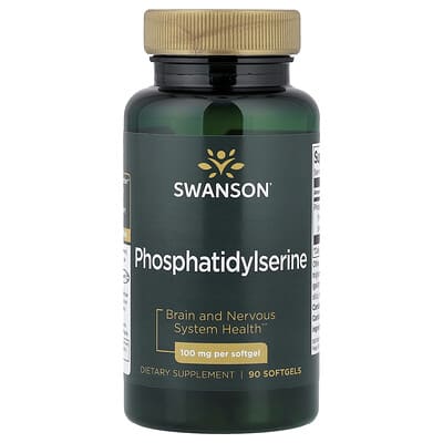 Phosphatidylserine, 100 mg, 90 Softgels