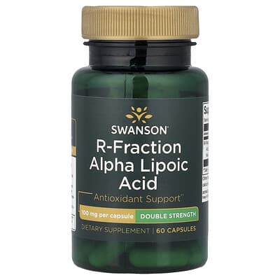 R-Fraction Alpha Lipoic Acid, 100 mg, 60 капсул