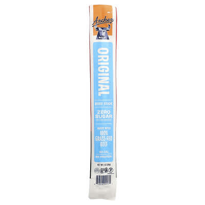 Country Archer Jerky мясные палочки из говядины, натуральное питание, 1 oz (28 g)