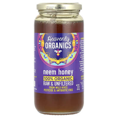 100% органический мед нима, натуральный и нефильтрованный, 22 oz (624 g)