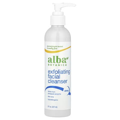 Alba Botanica Очищающее средство для лица, 8 fl oz (237 ml)