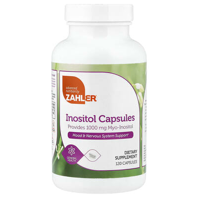 Inositol, 1,000 mg , 120 Capsules