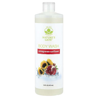 Mild By Nature гель для душа Pomegranate Sunflower, 16 fl oz (473 ml)