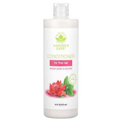 (Nature's Gate) кондиционер для тонких волос Awapuhi Ginger & Holy Basil, 16 fl oz (473 ml)