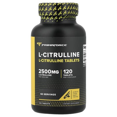 L-Citrulline, 120 таблеток (1,250 mg на таблетку)