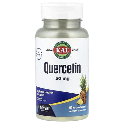Кверцетин KAL, ананас, 50 mg, 90 микротаблеток