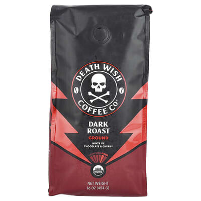 Ground, Dark Roast, 16 oz (454 g)