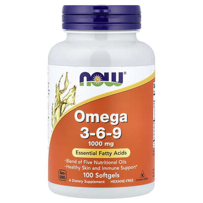 Omega 3-6-9, 100 Softgel